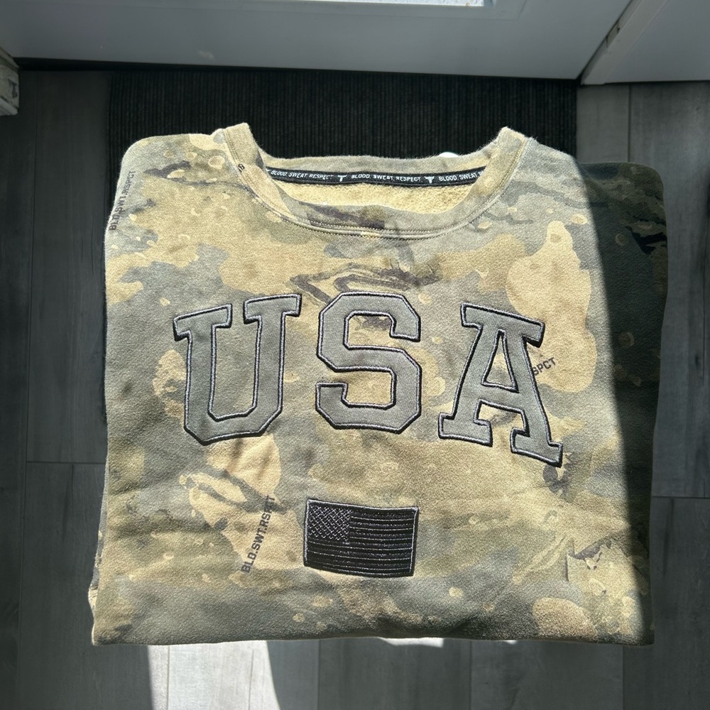 Under Armour x Project Rock Camouflage USA Sweatshirt